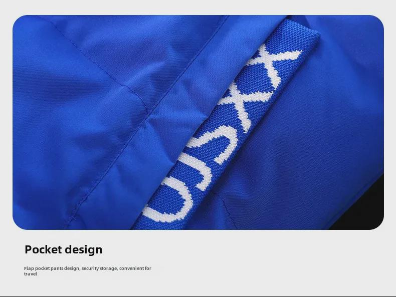 8028 Young Men's Hooded Thick Winter Sports Coat