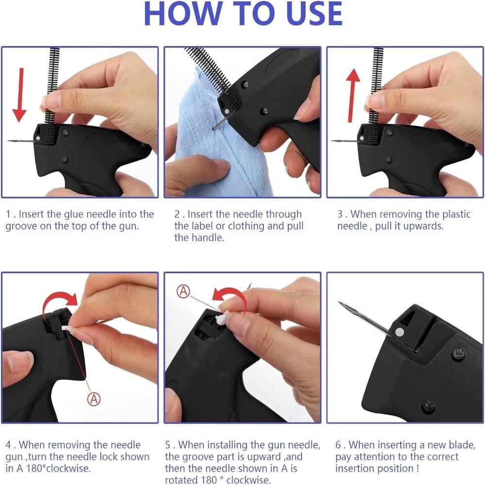 Fast Tagging Tool Set Multi-Purpose Labeling Tool Price Tag Applicator  Garment Labeling