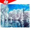 5d Snow Tree Cartoon Broderies Diamants Gift Animal Diamond Mosaic Painting Full Diamond Embroidery