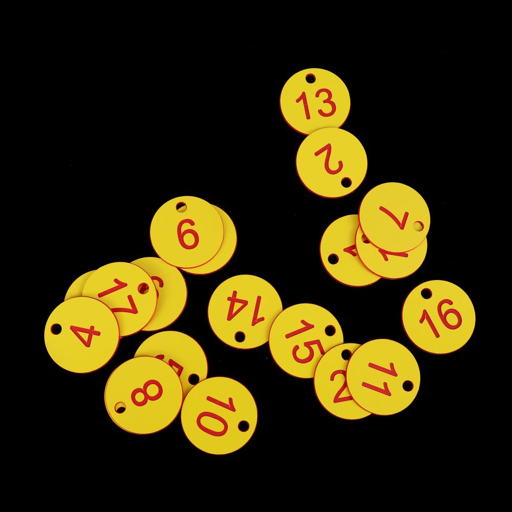 Abs Material Husbandry Supplies Beekeeper Equip Hive Accessorie Farm Number Tag Beekeeping Tool