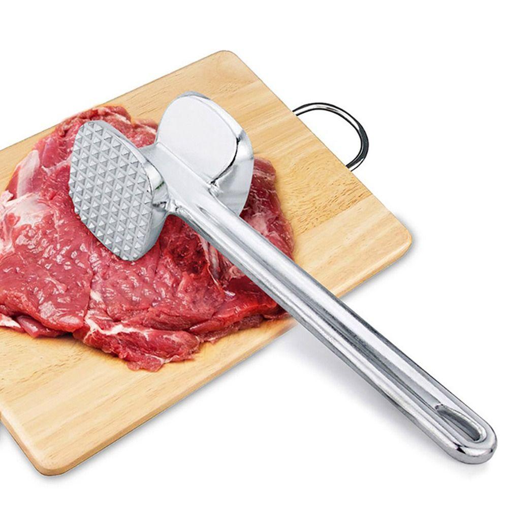 Kitchen Supplies Aluminum Alloy Meat Mallet Tool Tenderizer Meat Tenderizer Hammer Meat Hammer