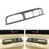 Real Carbon Fiber Car Styling Door Window Lift Switch Button Frame Cover Trim For VW Golf 4 Jetta Bora MK4 R32 GTI