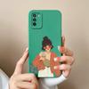 For Poco M3 Pro Case Cartoon Soft Liquid Silicone Full Coverage Anti Drop Phone Shell For Xiaomi Poco M 3 Pro M3Pro Bumper Funda