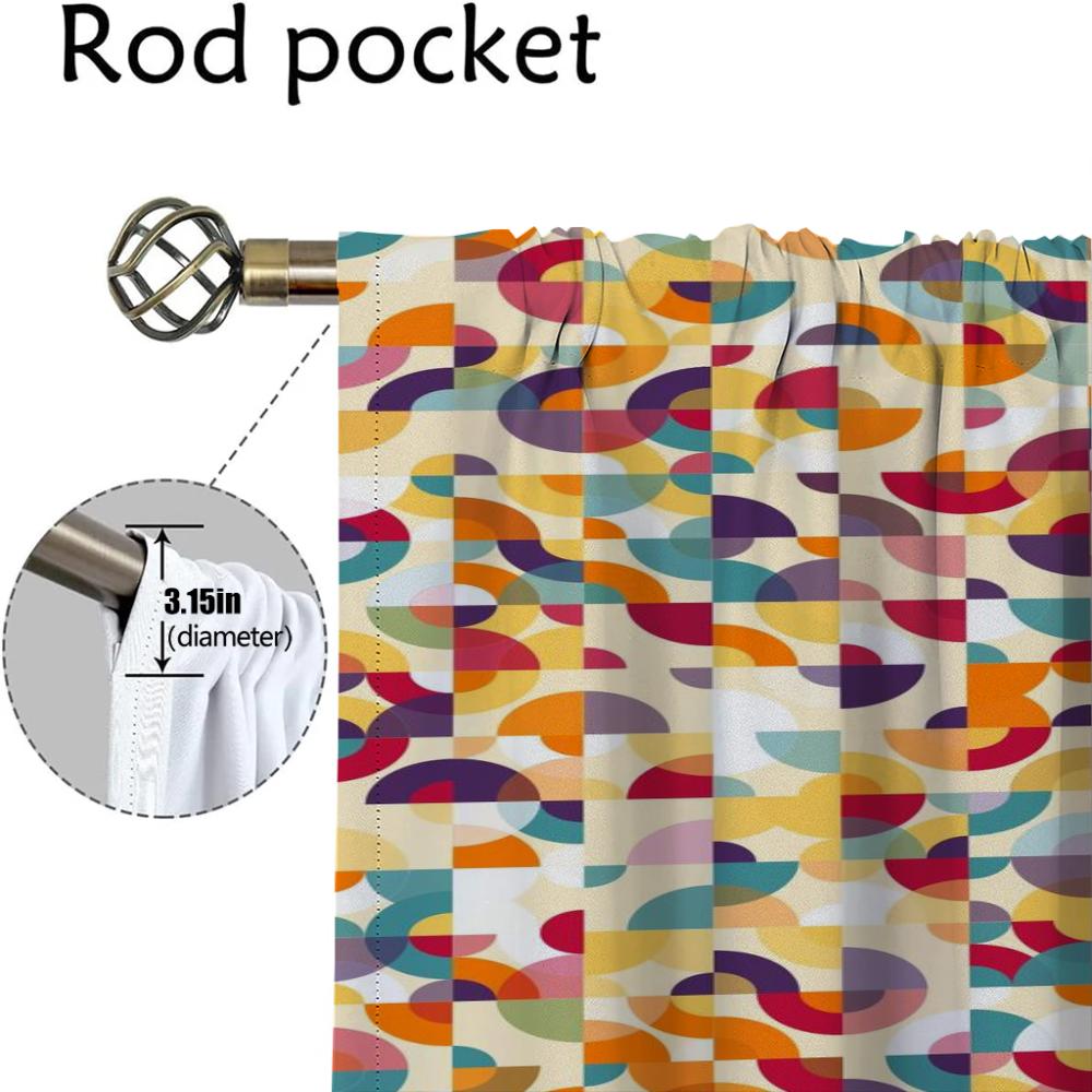 Tulle for Bedroom Painted Design Halloween Decoration Anti-mosquito Curtains for Living Room Curtain Home Interior Curtains