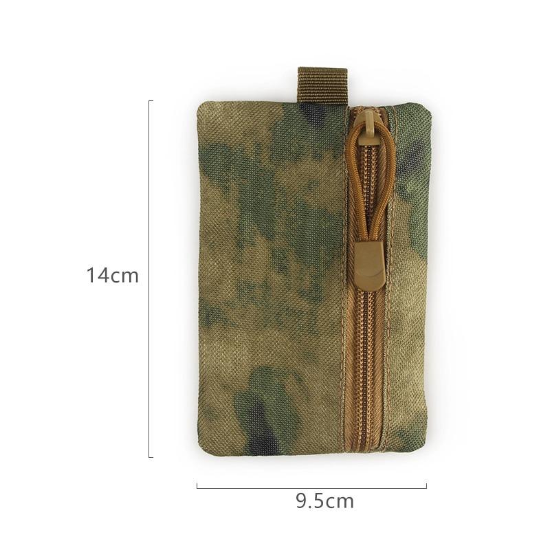 Спортивная камуфляжная поясная сумка для спорта на открытом воздухе, тактический кошелек для монет, тактический беговой портативный EDC, ручная сумка для хранения инструментов