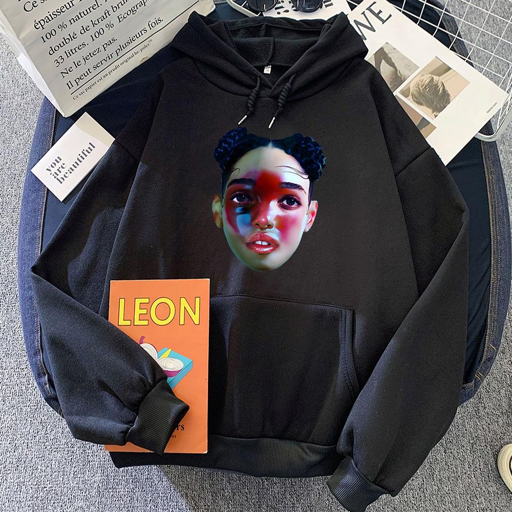 EUSEXUA 2024 New Song Hoodies Singer FKA Twigs Graphic Sweatshirts Ropa De Mujer Sudaderas Women/Men Clothes Round Neck Hoodie