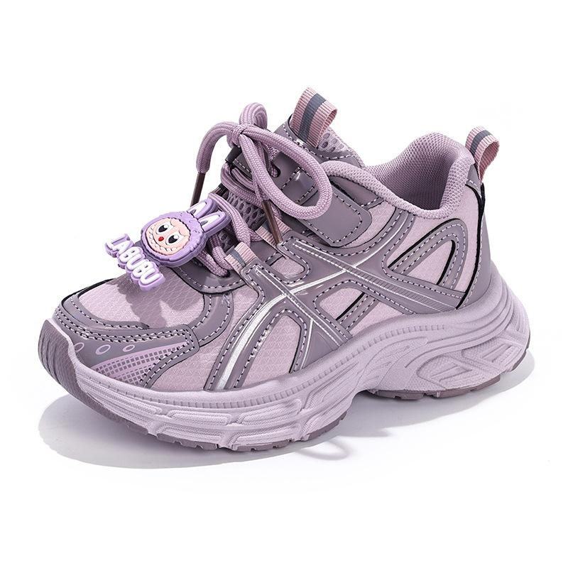 Модная спортивная обувь для девочек Детские кроссовки для бега Мужские сетчатые кроссовки Дышащая повседневная обувь