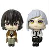 Original MegaHouse LooK Up Bungou Stray Dogs Dazai Osamu Nakajima Atsushi Action Figure Toys PVC Model Collection Kwaii Q Doll