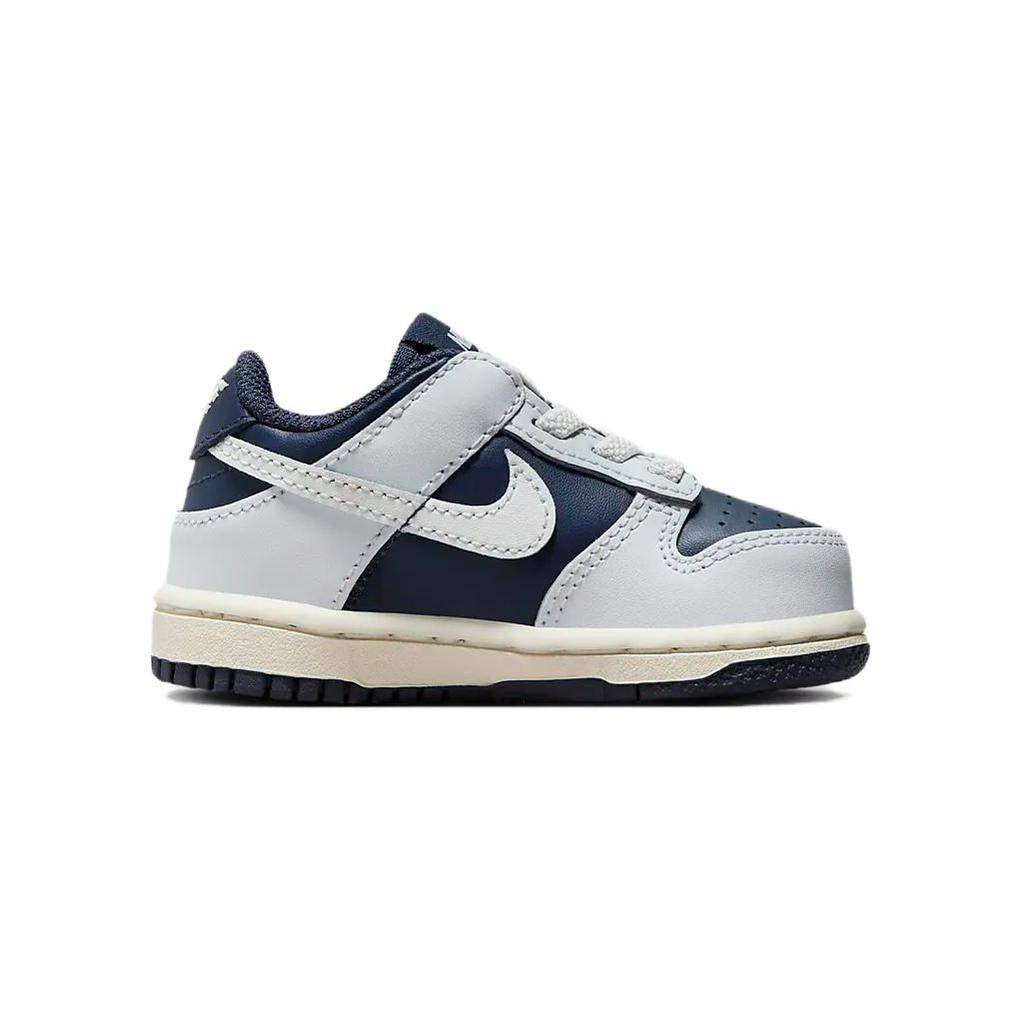 Nike Dunk Low TD Football Grey Midnight Navy Baby Sneakers Blue Summit-White FB9107-002