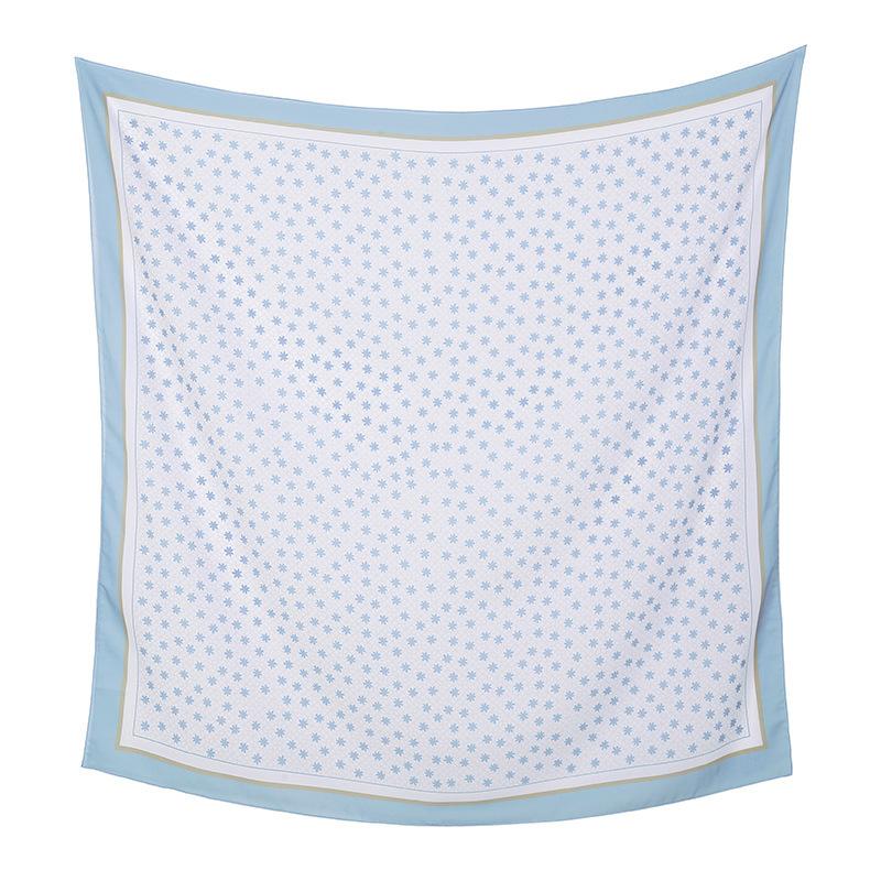 Autumn and Winter Hot-selling New Floral Printing Large-size Square Scarf Women's Popular Malay Women's Headscarf