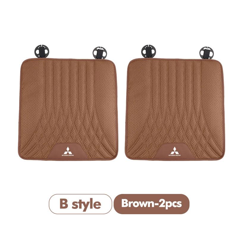 dnsh2 Car Styling Seats Cushion Ice Silk Elevating Pad Increase Cushion For Mitsubishi Outlander Lancer Eclipse Mirage Xpander Attrage