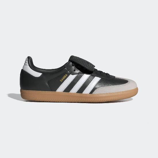 Adidas Оригинальные SAMBA LT Длинные язычки "Черный/Белый" IG2010 Женский размер
