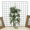 Elegant Artificial Eucalyptus Leaf Vine Real Touch Fake Plants  Outdoor Indoor Garden