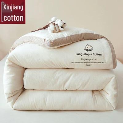 Зимнее одеяло Yuan Zhi Wei в стиле Muji, 100% хлопок из Синьцзяна