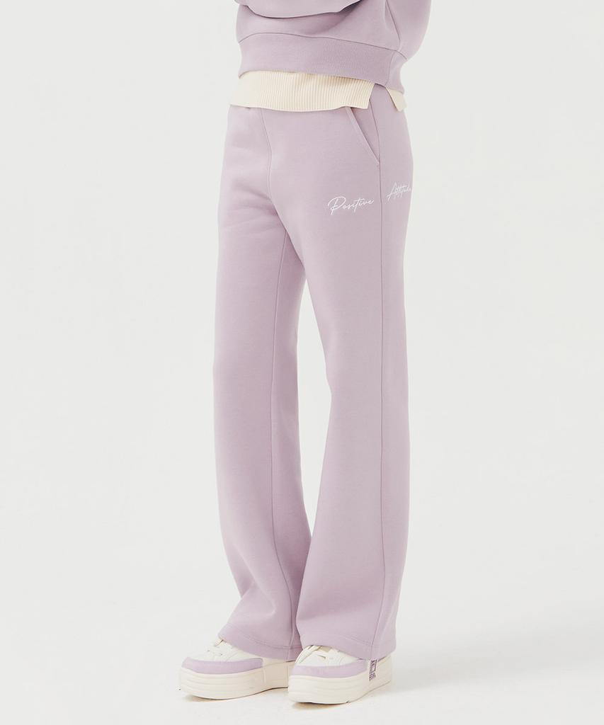 CHASECULT Women'S Brushed Lettering Embroidered Wide Pants-Bfrg7266D0T