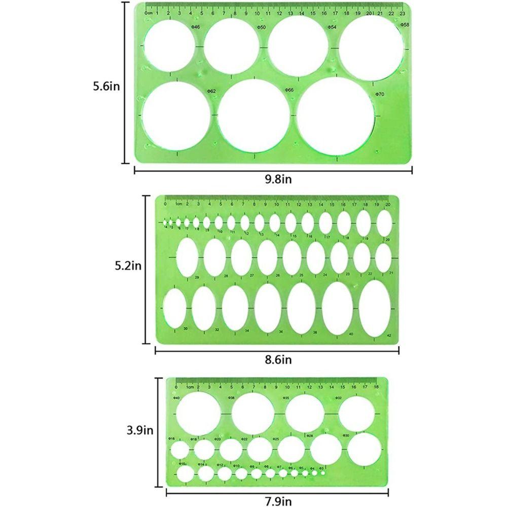 3/4/6/9/11/13 шт. план дома техническая архитектурная линейка новый дизайн чертежный измерительный инструмент в корпусе