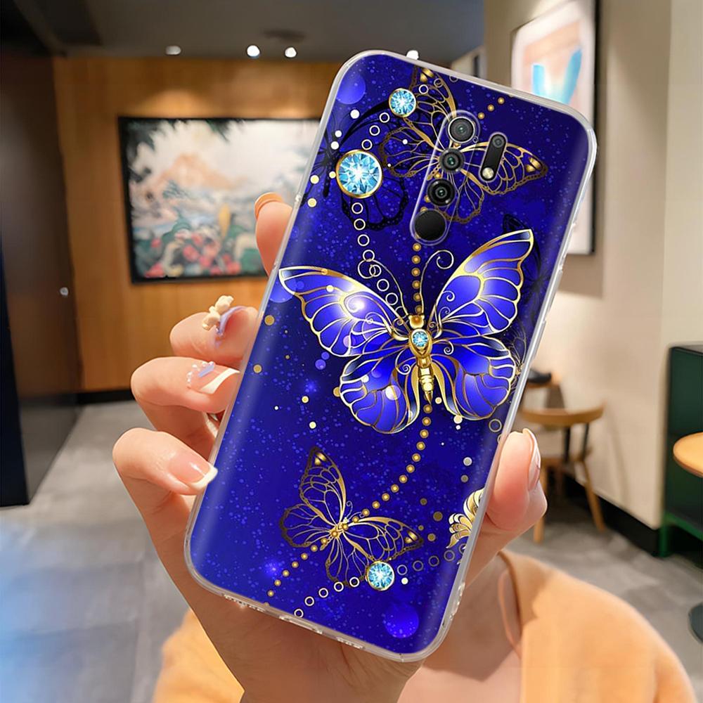 Чехол для телефона Xiaomi Redmi 9 Милый чехол для телефона с пандой для Redmi 9 Prime Redmi9 Чехлы Funda Мягкий силиконовый защитный чехол на заднюю панель