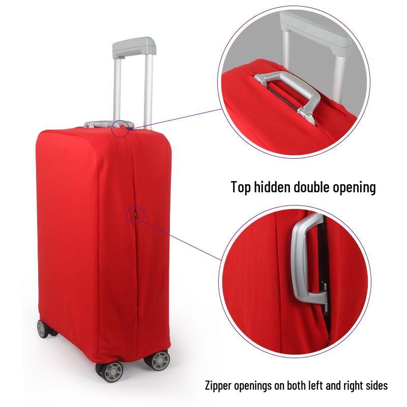 Утолщенный эластичный чехол от пыли для багажа на колесиках