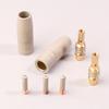 9Pcs 0.8/1.0/1.2Mm Mig Torch Gas Nozzle Tip Holder Protection Parts 15Ak Welding Torch  Coating Protection Nozzle