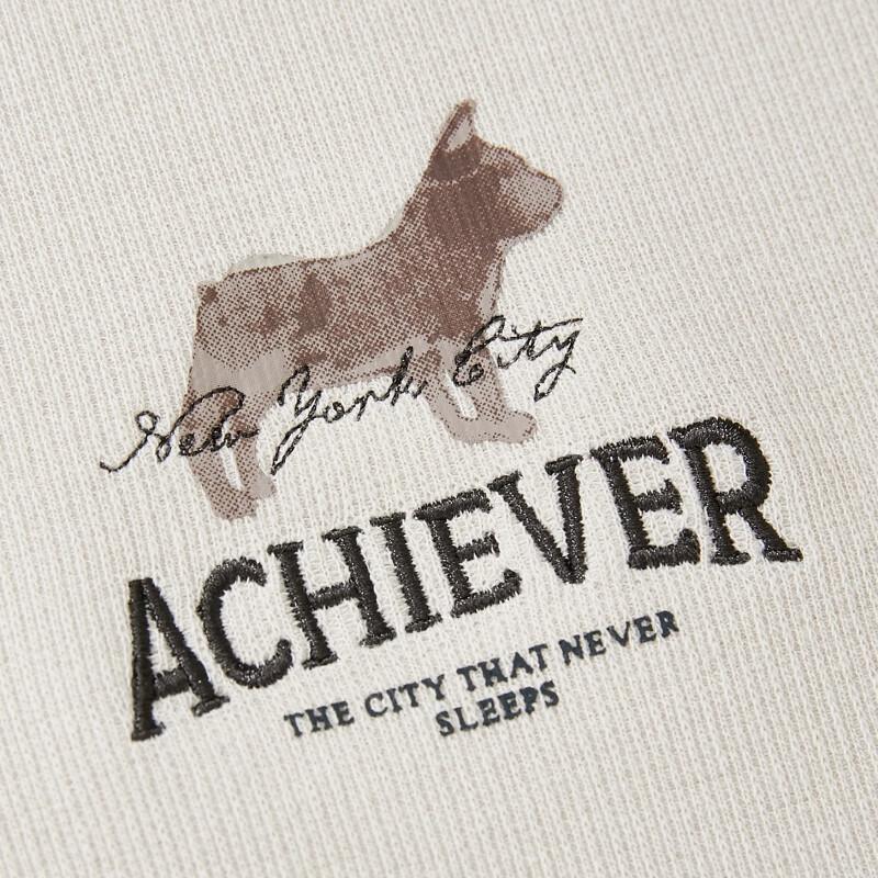 JACK&JONES Men's Embroidered Crew Neck Sweatshirt