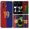 Чехол для телефона для Xiaomi Mi 15 14 13 12 11 Lite 14T 13T 12T 11T Pro Poco X7 X6 X5 X3 Pro F6 F5 F4 Чехол Футбольный Номер