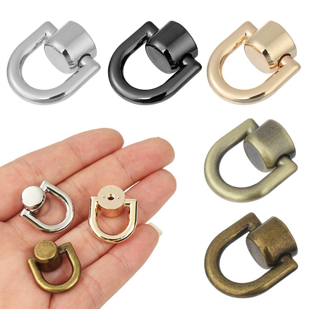Craft Luggage Buckle Bag Snap Handbag Belt Connector Studs Button Nail Buckle Metal Bag Rivet