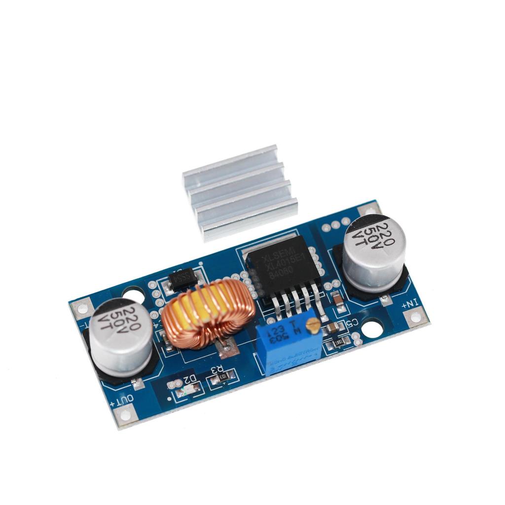 XL4015E 5A 4-38V Высокоэффективный регулируемый понижающий DC-DC модуль с низкими пульсациями, превосходящий 2596.