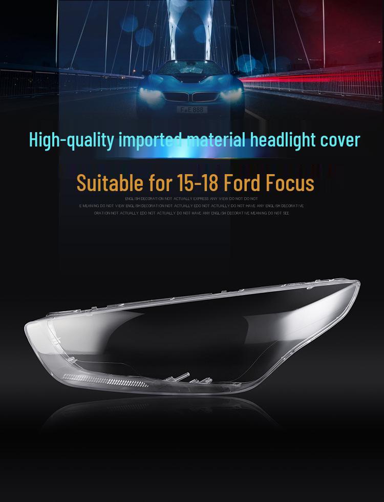 15-18 Ford Escort Headlight Lens Cover