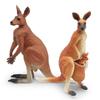 PVC Material Kangaroo Model Simulated Design Kangaroo Statue Crafts  For Collectors