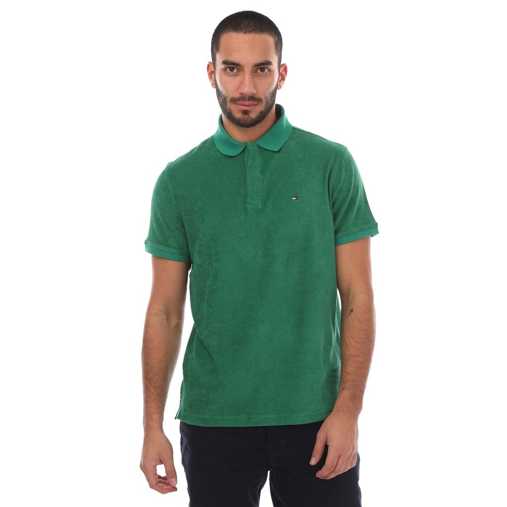 Tommy Hilfiger Mens Micro-Towelling Regular Polo Shirt