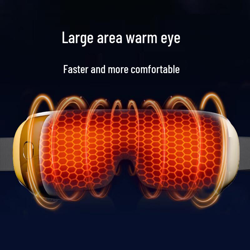 HEZHENG Smart Foldable Eye Massager with Bluetooth CN plug (adapter included)