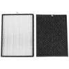 FY1413/40 Active Carbon&FY1410/40 Hepa Replacement Filter for Philips Air Purifier Serie,Replace AC1214/1215/1217 AC2729