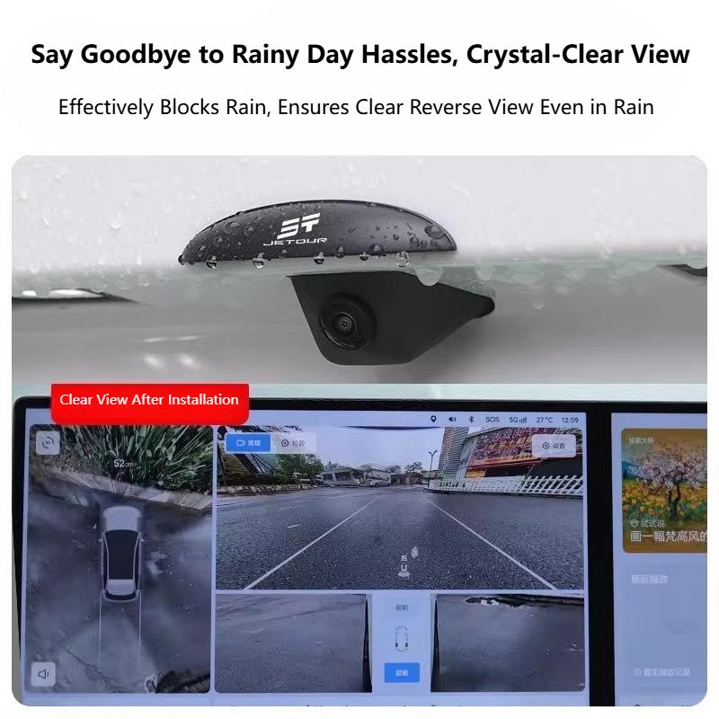 Для Chery Jetour Traveler T2 Dashing X70 Plus X90 Plus X95 Защитный чехол от дождя для задней камеры