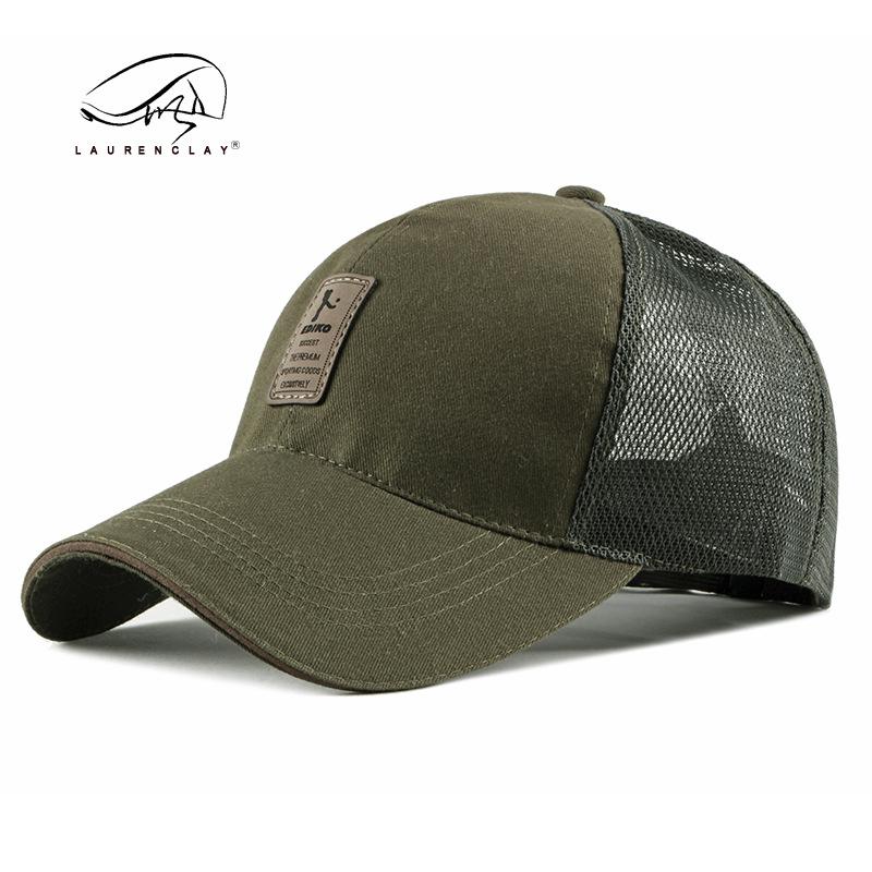 Spring and summer hats fashionable hollow mesh baseball caps men's visors sun protection peaked caps women's