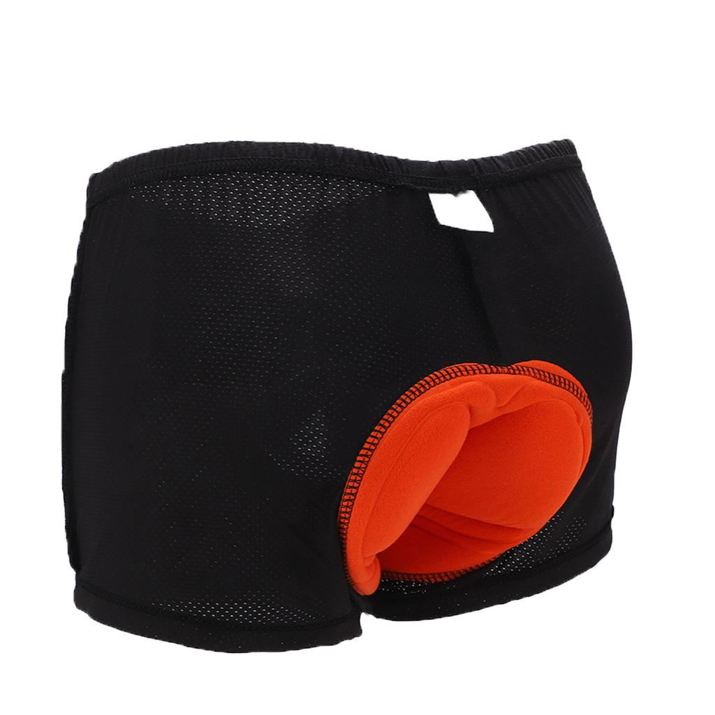 Cycling Padded Shorts Sponge Pad Design Elastic Soft Breathable Comfortable Cycling Underwear for Men Women