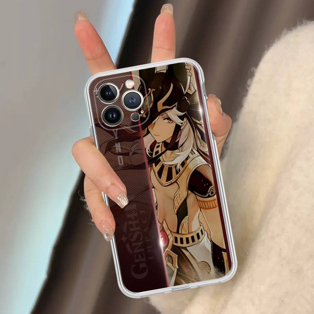 Чехол для телефона Game Genshin Impact Для iPhone 17 Air 16 Pro Max 15 14 13 12 11 Plus