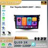 Android 14 Bluetooth Wireless CarPlay для Toyota RAV4 2007-2011 сенсорный экран стерео автомобильное радио мультимедийная навигация головное устройство
