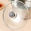 Universal Standable Tempered Glass Pot Lid