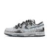 Nike Big Monster Lab, Ураганная Амортизация Устойчивые к истиранию Низкие Скейтбордические Ботинки Унисекс Черный Белый Серый 355152-017(Команда445- )