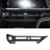 Для Toyota Crown Crossover Sport Cross 2024 Аксессуары для салона из персикового дерева Панель переключения передач Накладка на дверную чашу Накладка на переключатель окна
