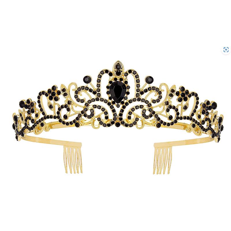 Хрустальная бриллиантовая свадебная и праздничная корона, аксессуары для волос