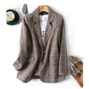 Spring Autumn Female Casual Regular Full Blazers