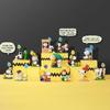Pop Mart Peanuts Snoopy Серия Comic Life Ассорти в коробке 12 штук ПВХ Фигурки в слепой коробке Премиум Игрушка