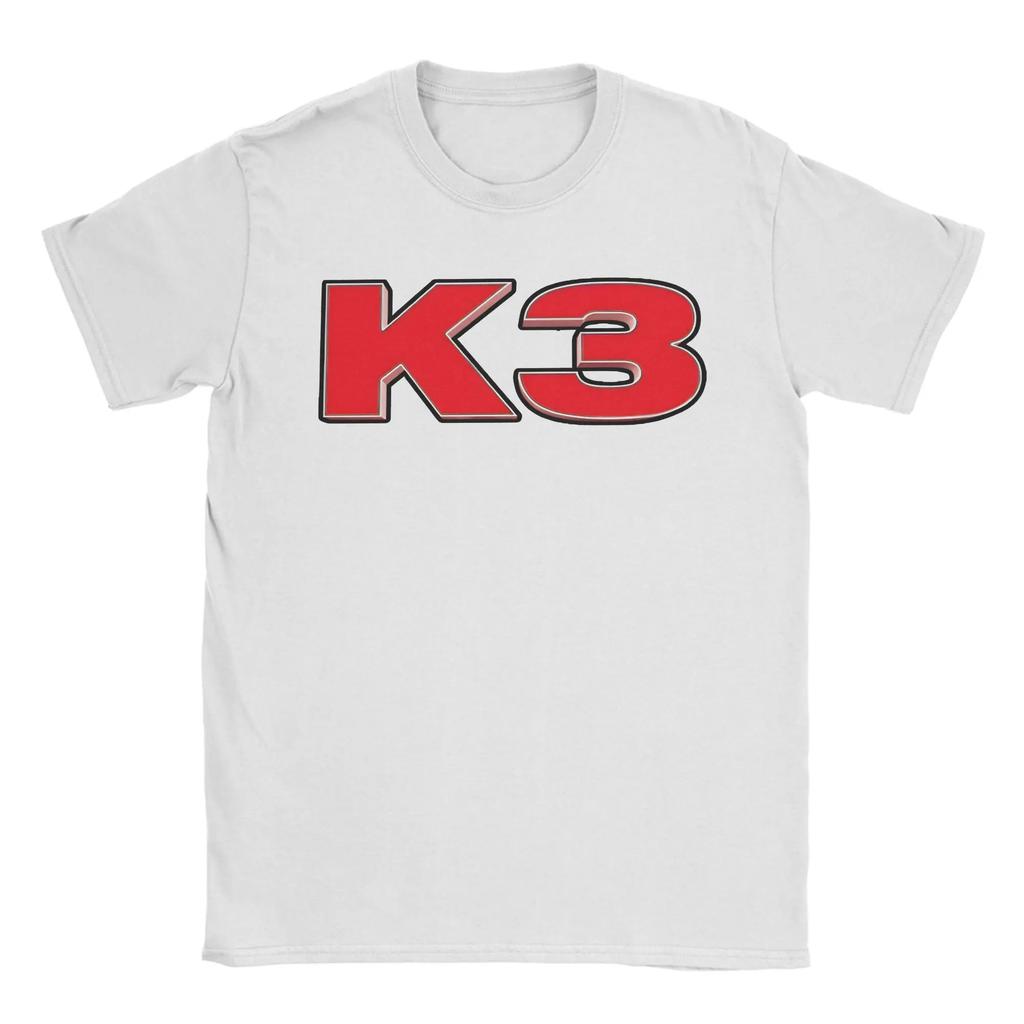 Men Women T Shirt K3 Music Girl Group T-Shirts Harajuku Summer Tees Y2K Casual 100% Cotton Tops Gift