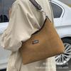 Ретро сумка женская осень и зима 2025 новая универсальная повседневная на плечо сумка-мессенджер популярная сумка-ведро в этом году