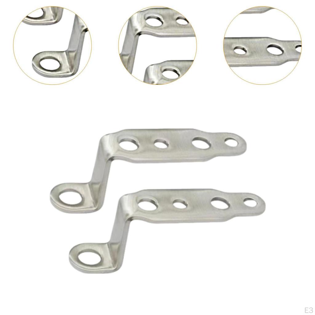 2 Pack Motorbike Headlight Mounting Bracket for Easy Setup