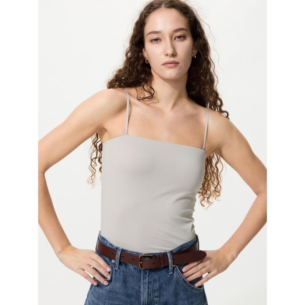 Uniqlo Japan Air Rhythm Хлопковый бюстгальтер-труба Топ