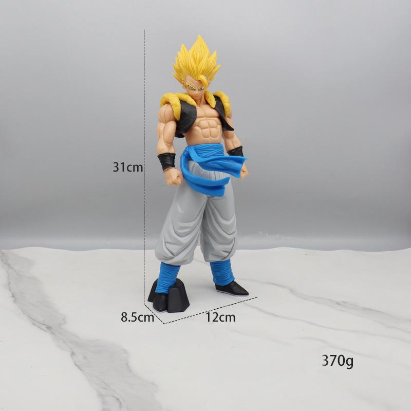 Аниме Dragon Ball Веджитто Вегито Сон Гоку Аниме Фигурка Действия Модель Подарки Коллекционные Фигурки для Детей 31см