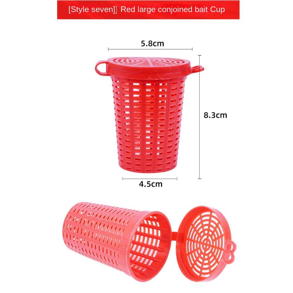 Корзина для кормушек для рыболовных снастей, держатель для приманок для рыбы, прочная клетка для рыболовных приманок