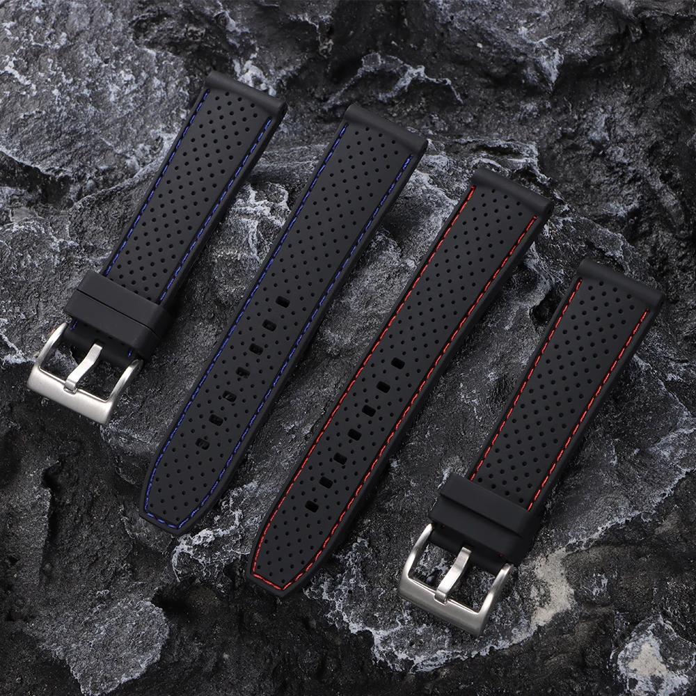 20 мм 22 мм Дайверский ремешок для Omega для Seiko для Samsung Мужской Женский Резиновый Мягкий Силиконовый Спортивный Браслет для Rolex Часовой Ремешок Инструменты